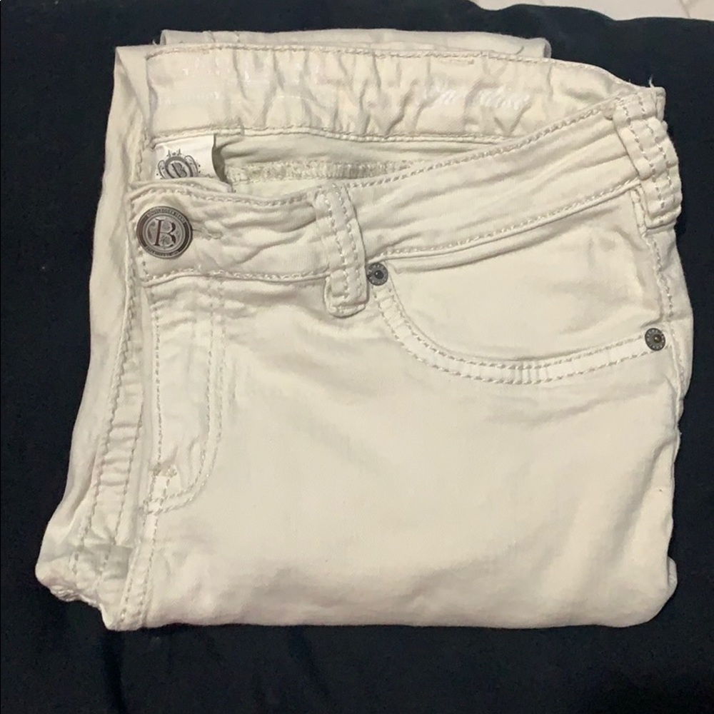 Cream Bootlegger a Skinny Jeans
